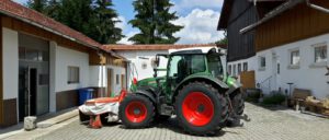 Bodenmais Ferienhaus in der Arberregion Bauernhof mit Traktor fahren